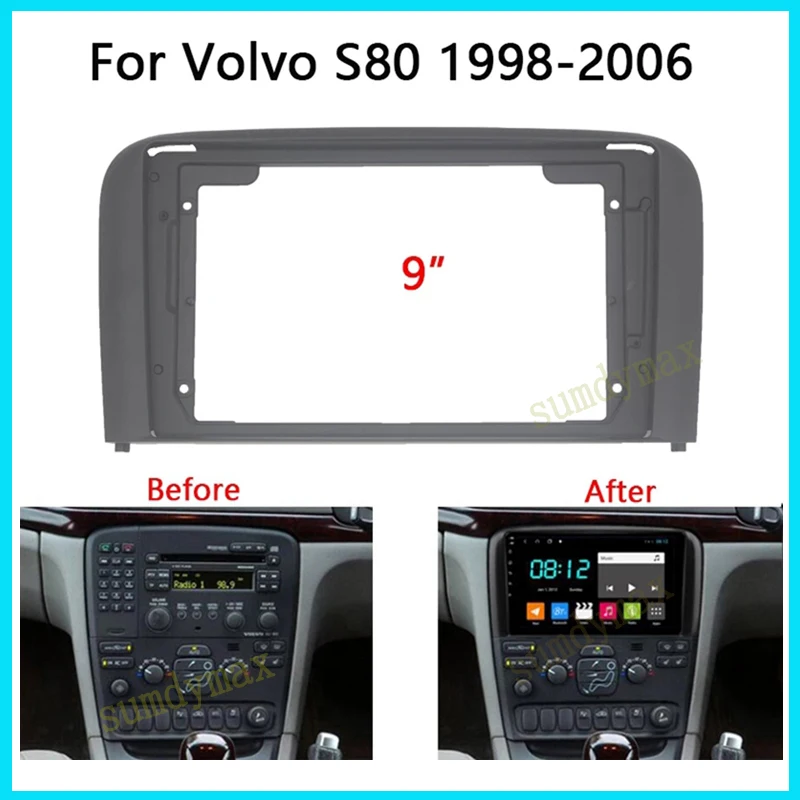 9-дюймовая Автомобильная панель Fascia Для Volvo S80 1998-2006 Android, большой экран, комплект аудио панели для приборной панели
9-дюймовая Автомобильная панель Fascia Для Volvo S80 1998-2006 Android, большой экран, комплект аудио панели для приборной панели