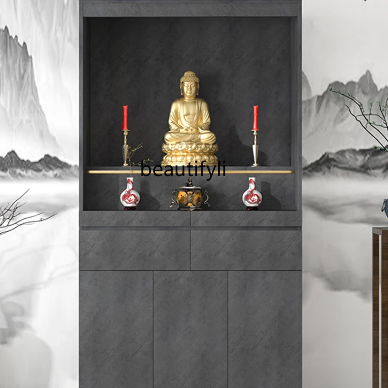 Buddha Cabinet Buddha Niche Clothes Closet Modern Household Fairy God of Wealth Dedicated Table Incense Fire Table Buddha
Buddha Cabinet Buddha Niche Clothes Closet Modern Household Fairy God of Wealth Dedicated Table Incense Fire Table Buddha