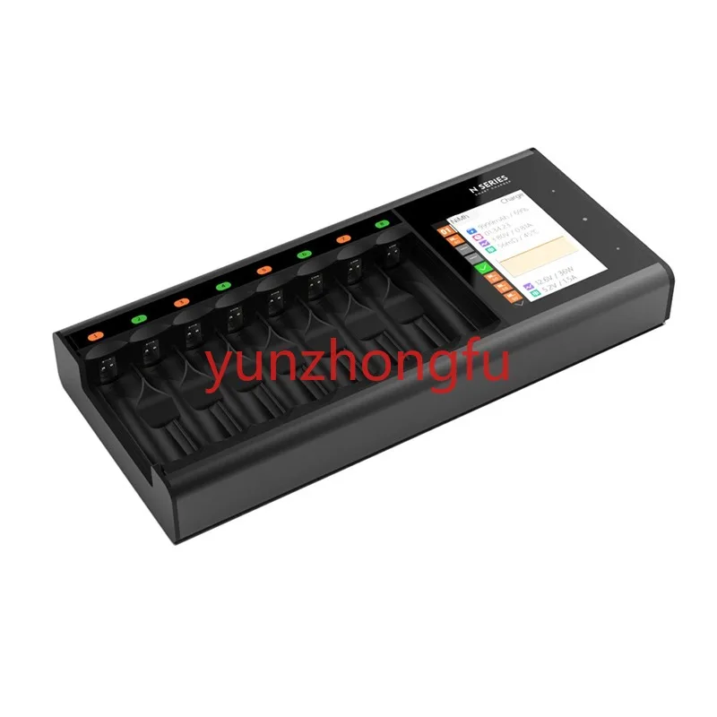 Быстросбалансированное зарядное устройство для LiIon LiHv Life NiMh Nicd Nizn RC Parts N8 Multichannel 18W 1.5A 8 slot LCD AA/AAA батарей
Быстросбалансированное зарядное устройство для LiIon LiHv Life NiMh Nicd Nizn RC Parts N8 Multichannel 18W 1.5A 8 slot LCD AA/AAA батарей