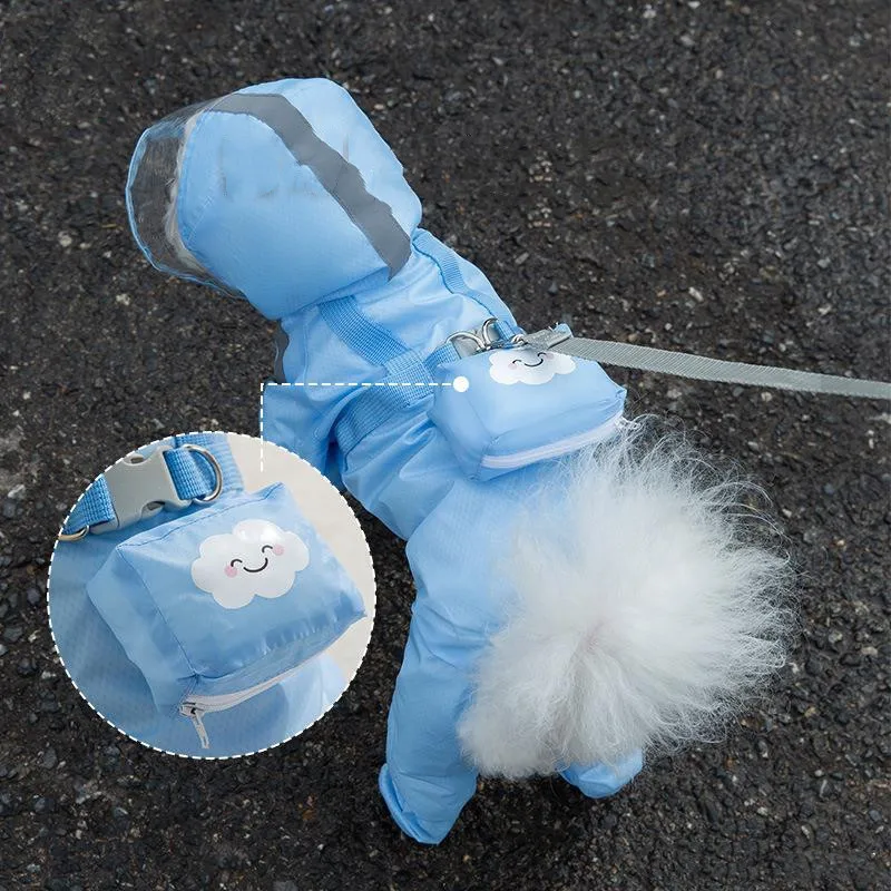 Dog Raincoat Pet Cats Dogs Four-legged One-piece Waterproof Raincoat with Rain Shoes Four Seasons Pet Supplies Pet Clothes
Dog Raincoat Pet Cats Dogs Four-legged One-piece Waterproof Raincoat with Rain Shoes Four Seasons Pet Supplies Pet Clothes