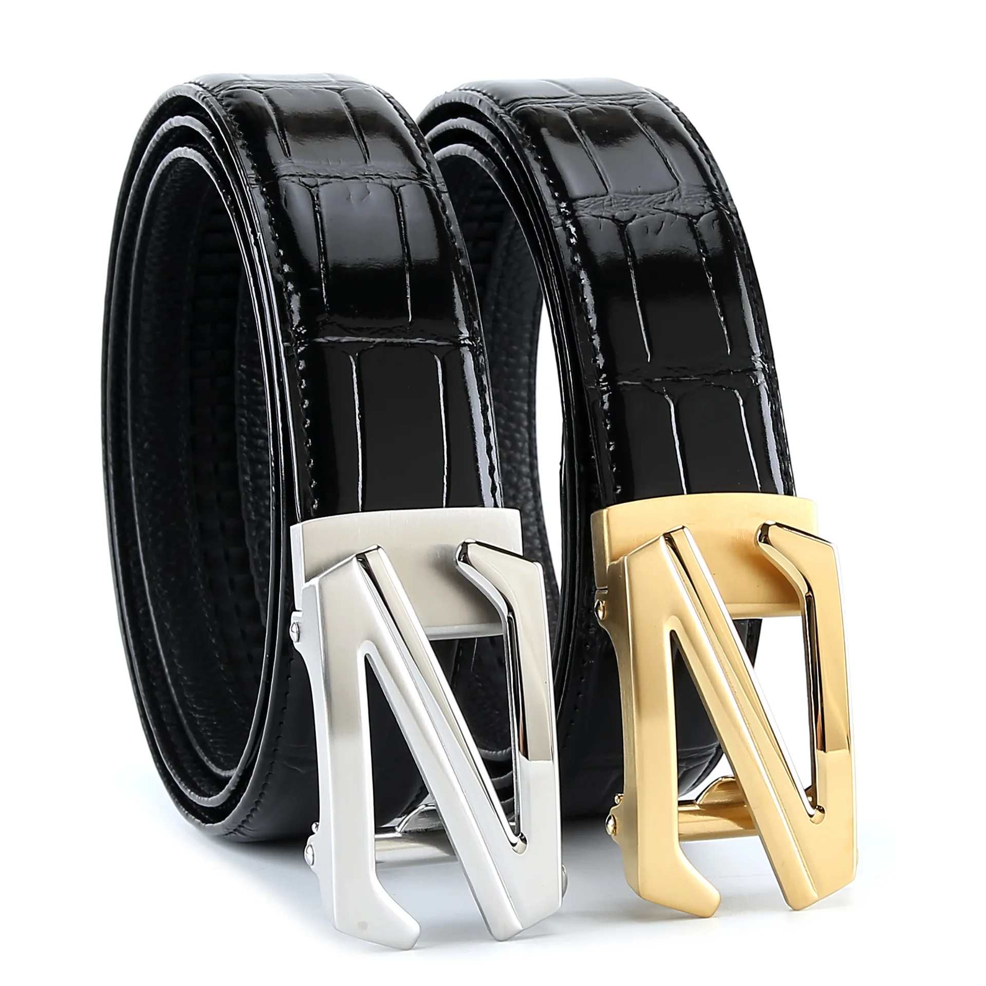 2022Stainless steel belt buckle High-Grade Leather Automatic Checkoff Full-Grain Leather Business Waistband Belt Luxury Designer
2022Stainless steel belt buckle High-Grade Leather Automatic Checkoff Full-Grain Leather Business Waistband Belt Luxury Designer