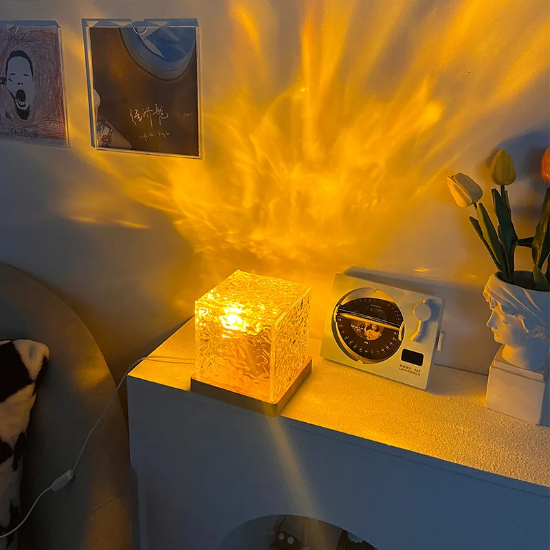 LED Flame Projector Light Rotating Water Pattern Night Light Creative Flame Atmosphere Lamp Cordless Flame Table Lamps Decor
LED Flame Projector Light Rotating Water Pattern Night Light Creative Flame Atmosphere Lamp Cordless Flame Table Lamps Decor