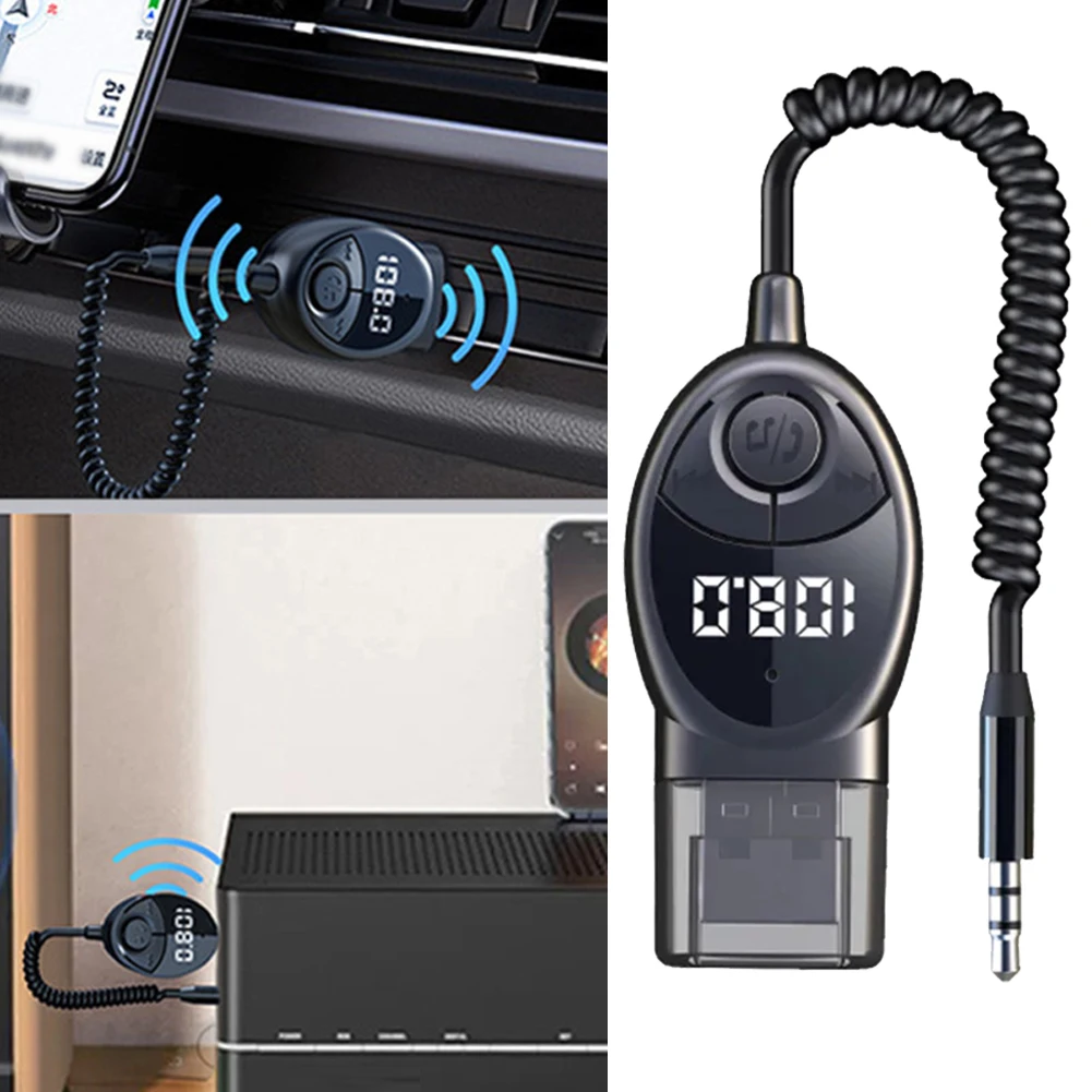 Car Adapter Audio Receiver USB-DC5V Input Bluetooth-Compatible USB Wireless Hands-Free Music Audio Receiver
Car Adapter Audio Receiver USB-DC5V Input Bluetooth-Compatible USB Wireless Hands-Free Music Audio Receiver