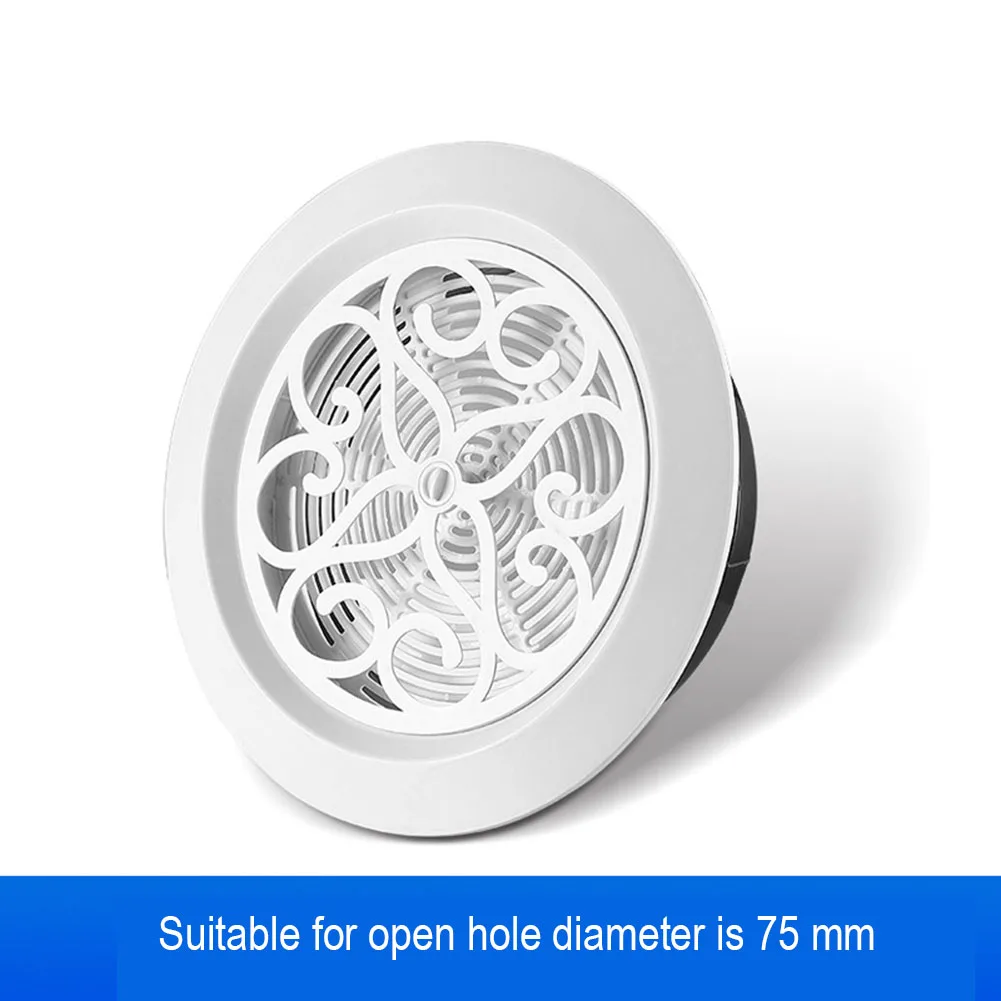 ABS Round Air Vent Cover Adjustable Decorative Ventilation Grill Outlet Ducting Ceiling Wall Hole Air Vent Grille Louver
ABS Round Air Vent Cover Adjustable Decorative Ventilation Grill Outlet Ducting Ceiling Wall Hole Air Vent Grille Louver