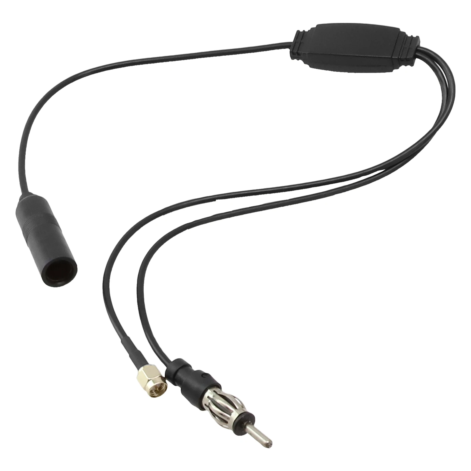 FM/AM DAB + Car Radio Active Antenna Aerial Splitter Adapter Cable SMA Converter Radio Signal Amplifier Antenna Signal Booster
FM/AM DAB + Car Radio Active Antenna Aerial Splitter Adapter Cable SMA Converter Radio Signal Amplifier Antenna Signal Booster