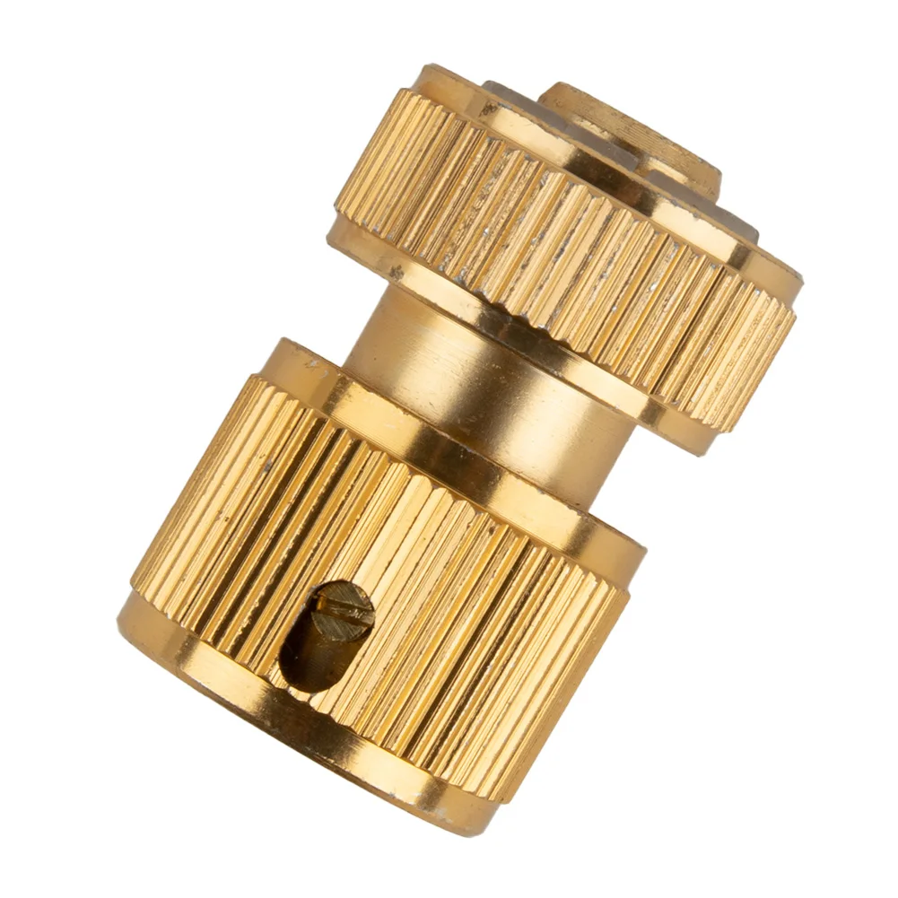 

Water Hose Adaptor Hose Connector Watering Water Connector Garden Brass Adaptor Quick Connect 1/2\\\" Thread For Agriculture