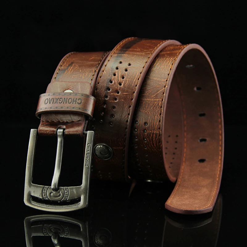 Men Casual Waist Belt Men Hollow Rivet Punk Style Wide PU Leather Belt For New Fashion Strap Male High Quality Jeans men's Belt
Men Casual Waist Belt Men Hollow Rivet Punk Style Wide PU Leather Belt For New Fashion Strap Male High Quality Jeans men's Belt