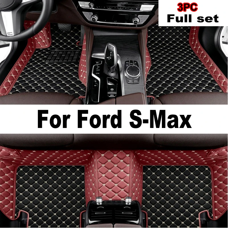 Автомобильные коврики для Ford S-Max MK1 2006 ~ 2014, 7-местные коврики с защитой от грязи, полный комплект, водонепроницаемые напольные коврики, Нескользящие коврики, автомобильные аксессуары
Автомобильные коврики для Ford S-Max MK1 2006 ~ 2014, 7-местные коврики с защитой от грязи, полный комплект, водонепроницаемые напольные коврики, Нескользящие коврики, автомобильные аксессуары