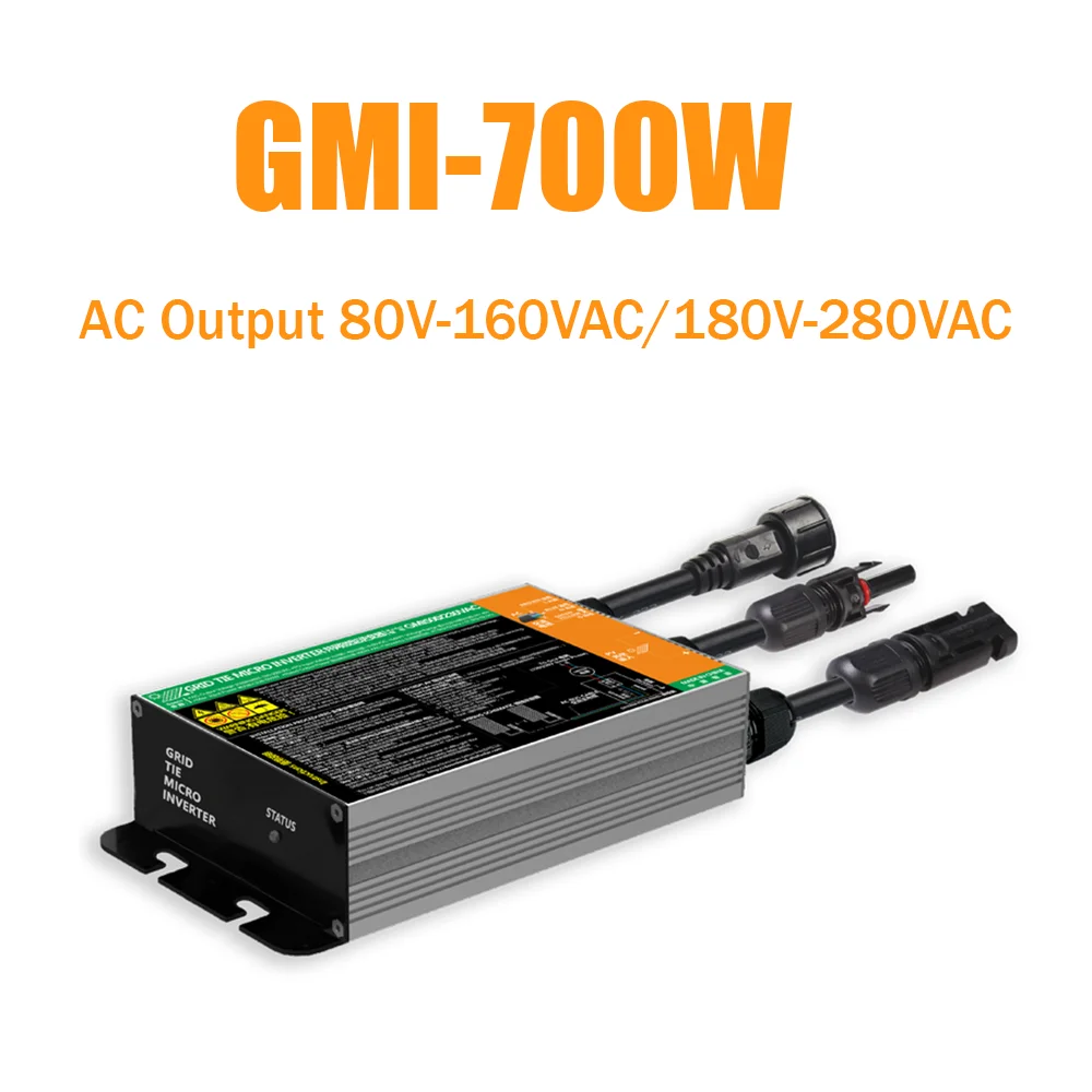 

700W Solar PV Grid Tie Micro Inverter Smart Micro inverter Inversor DC 10.8- 30V to AC 110V-230V 50HZ/ 60HZ