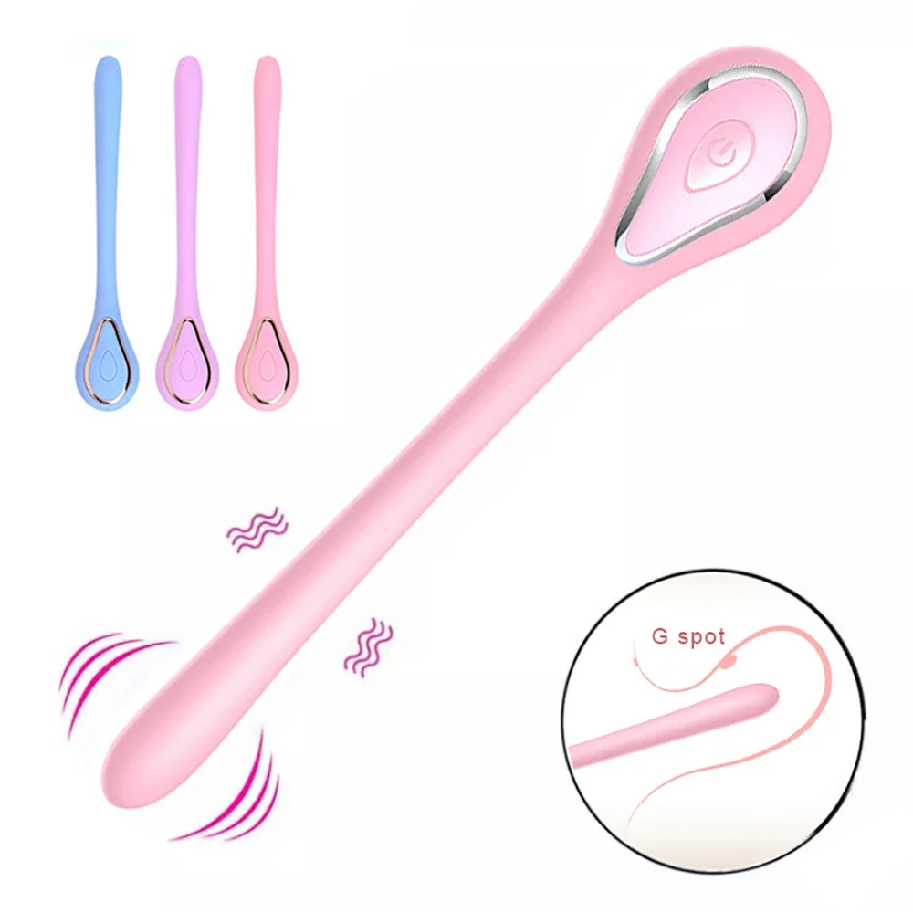 

Portable Slim Vibrators Vagina Clitoris Stimulator G-Spot Nipple Masturbator Dildo Butt Plug Anal Sex Toys for Women 10 Speeds