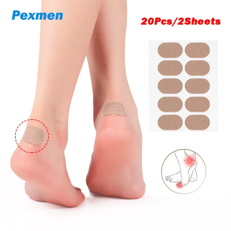 Pexmen 20Pcs/2Sheets Bunion Cushion Foot Protector Pads for Reduce Rubbing Callus Chafing Friction Strong Adhesive Stickers
Pexmen 20Pcs/2Sheets Bunion Cushion Foot Protector Pads for Reduce Rubbing Callus Chafing Friction Strong Adhesive Stickers