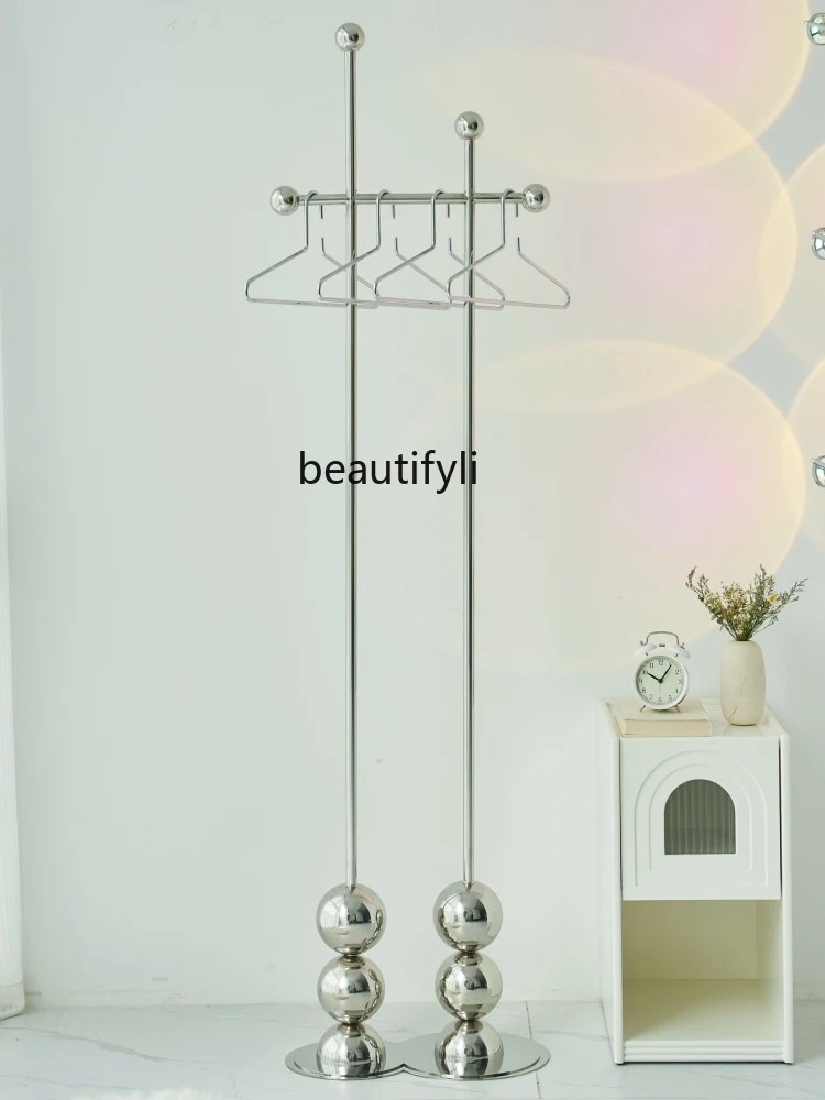 Hanger Floor Bedroom Hanger Coat Rack Stainless Steel Minimalist Light Luxury Storage Rack
Hanger Floor Bedroom Hanger Coat Rack Stainless Steel Minimalist Light Luxury Storage Rack