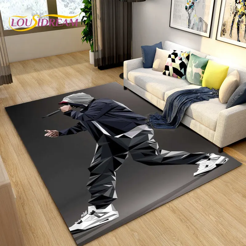 Большой ковер в стиле хип-хоп с принтом Legend Star, ковер для гостиной, спальни, дивана, декоративный нескользящий напольный коврик для детей
Большой ковер в стиле хип-хоп с принтом Legend Star, ковер для гостиной, спальни, дивана, декоративный нескользящий напольный коврик для детей