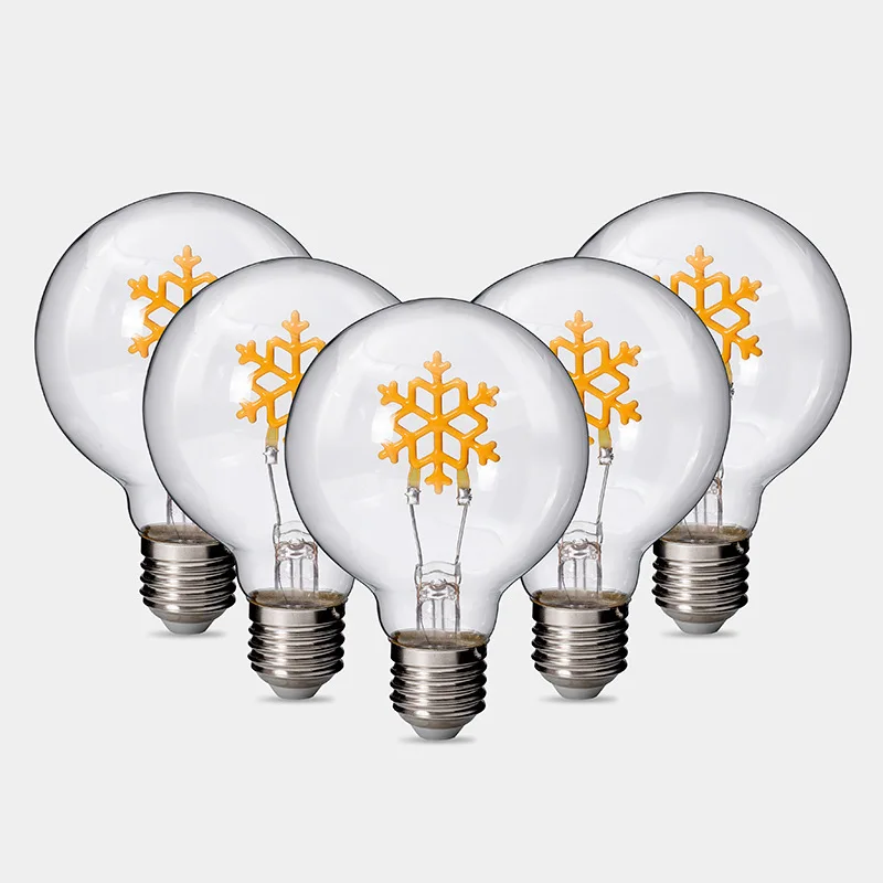 LED Bulb E27 G95 4W Dimmable 2700K Warm White Screw mouth Edison Bulb Energy-saving Living Room Filament Light Lamps
LED Bulb E27 G95 4W Dimmable 2700K Warm White Screw mouth Edison Bulb Energy-saving Living Room Filament Light Lamps