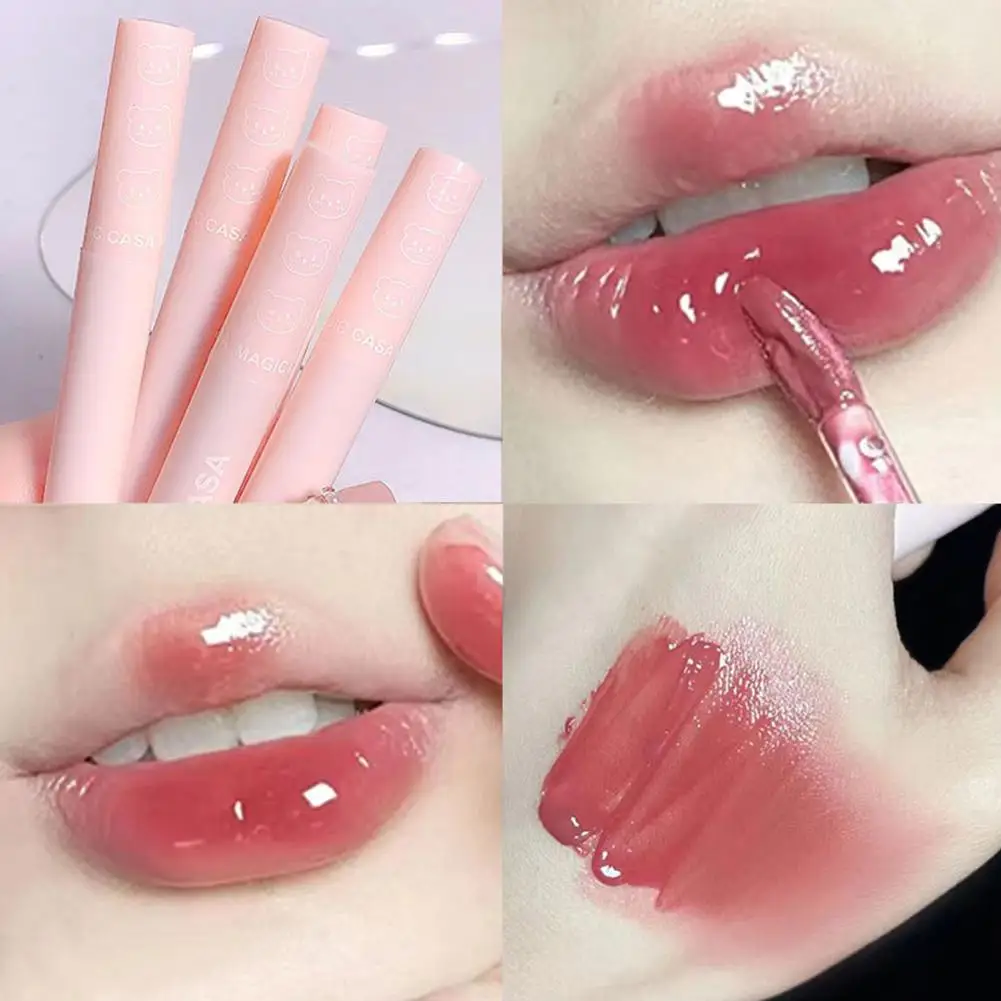 6 Colors Mirror Jelly Lip Gloss Moisturizing Water Glossy Lipstick Cosmetics Makeup Lips Liquid Fuller Waterproof Lasting R N8S4
6 Colors Mirror Jelly Lip Gloss Moisturizing Water Glossy Lipstick Cosmetics Makeup Lips Liquid Fuller Waterproof Lasting R N8S4