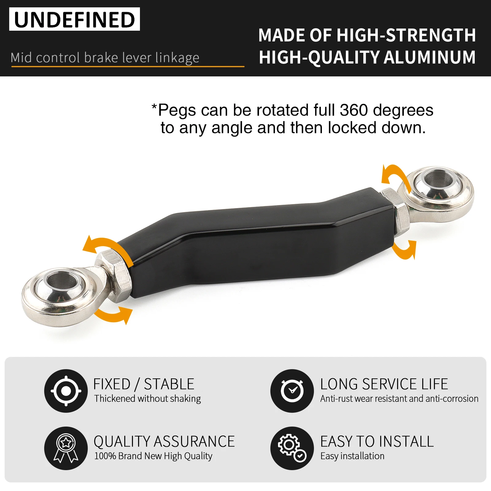 Motorcycle Brake Pedal Arm Lever Pushrod Linkage Mid Controls For Harley Softail FXST Standard Low Rider S Street Bob 2018-2023
Motorcycle Brake Pedal Arm Lever Pushrod Linkage Mid Controls For Harley Softail FXST Standard Low Rider S Street Bob 2018-2023