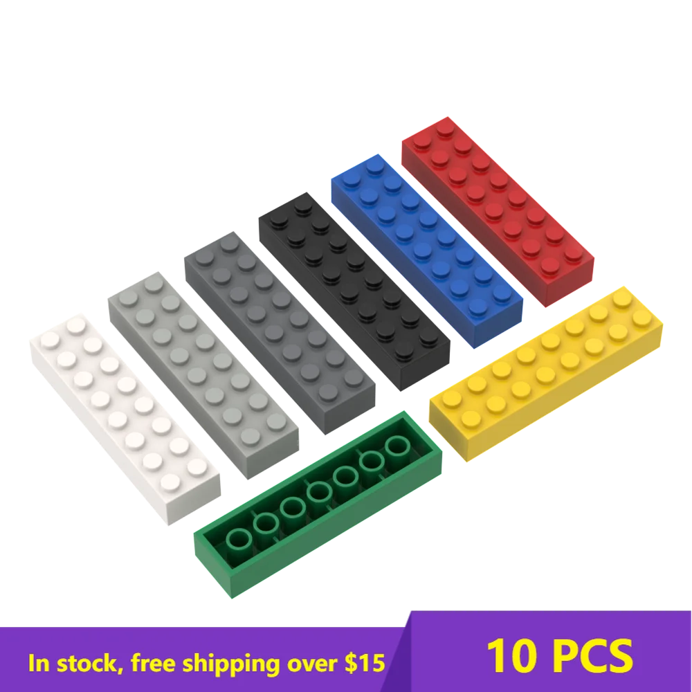10pcs MOC 93888 BricksThick 2x8 Dots Educational Creative DIY Toys for Building Blocks Children Figures Plastic Compatible3007
10pcs MOC 93888 BricksThick 2x8 Dots Educational Creative DIY Toys for Building Blocks Children Figures Plastic Compatible3007