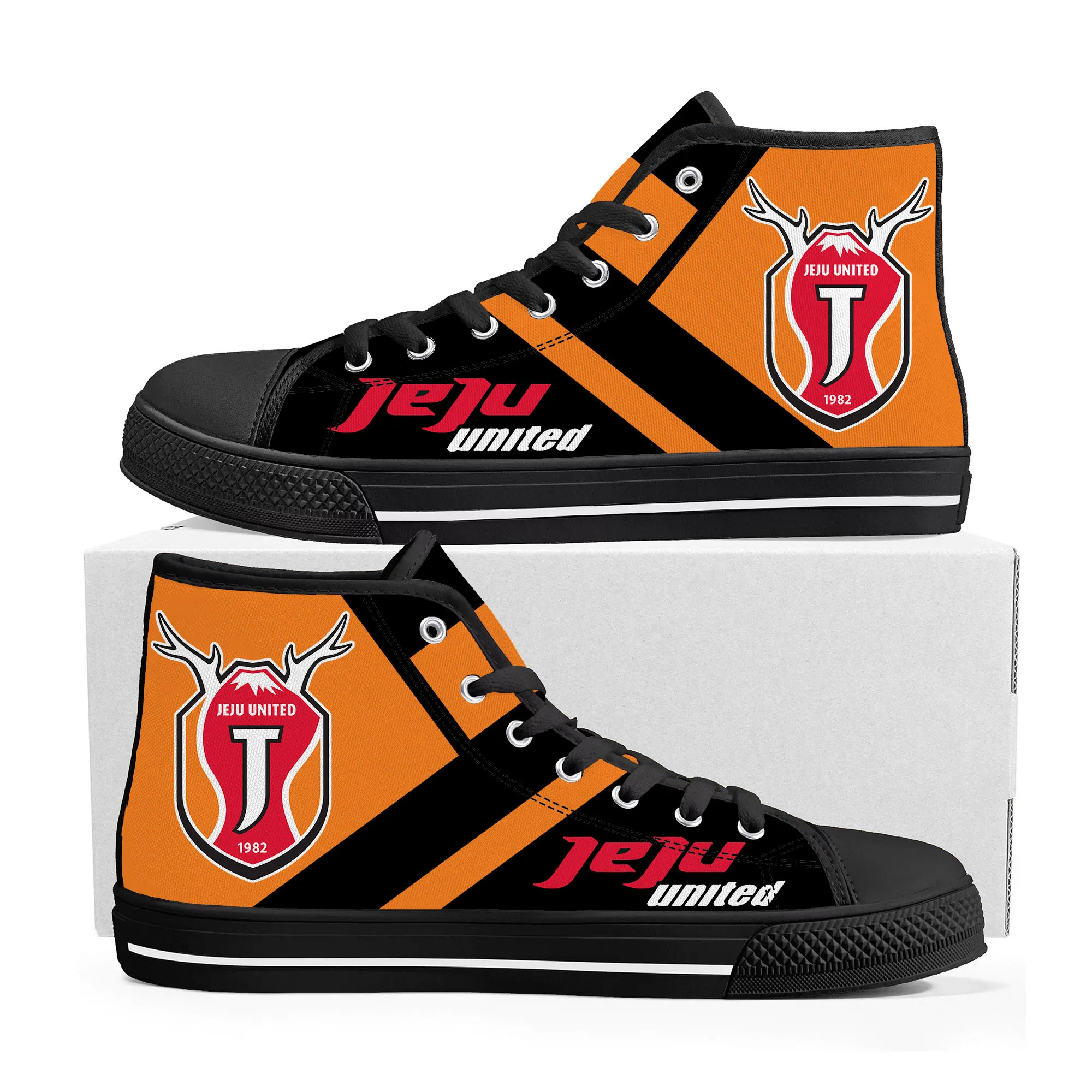 제주 유나이티드 Jeju Football High Top Sneakers Mens Womens Teenager Canvas High Quality Sneaker Casual Custom Made Shoe Customize Shoe
제주 유나이티드 Jeju Football High Top Sneakers Mens Womens Teenager Canvas High Quality Sneaker Casual Custom Made Shoe Customize Shoe