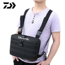New Daiwa Multi-Purpose Fishing Tackle Bag Men's Wear-resistant Waterproof Tactical Chest Hanging Bag Travel Sport Camping Bag 
New Daiwa Multi-Purpose Fishing Tackle Bag Men's Wear-resistant Waterproof Tactical Chest Hanging Bag Travel Sport Camping Bag