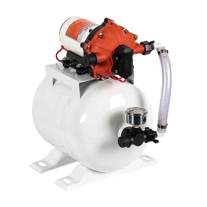 RV Marine Water Pump 12V/24V DC 60 PSI 5.5 GPM 8L Accumulator Water Supply Pressure System Pressure Tank
RV Marine Water Pump 12V/24V DC 60 PSI 5.5 GPM 8L Accumulator Water Supply Pressure System Pressure Tank