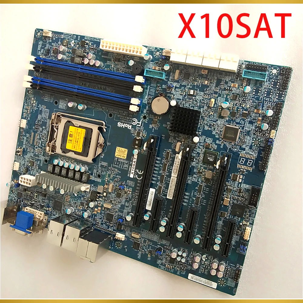 

For Supermicro Workstation Motherboard Support E3-1200 V3/V4 4th/5th Gen i7/i5/i3 Processors SATA3 USB 3.0 LGA1150 DDR3 X10SAT