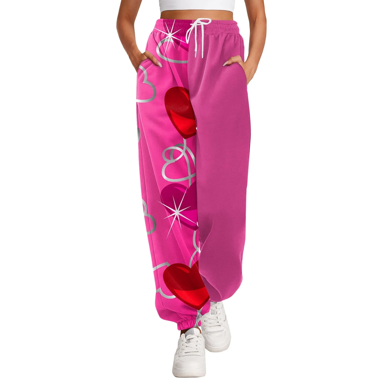 

Женские штаны на флисовой подкладке Valentine'S, тренировочные брюки с подкладкой, прямые штаны для фитнеса с математикой, Джоггеры для путешествий, базовые брюки, 2023