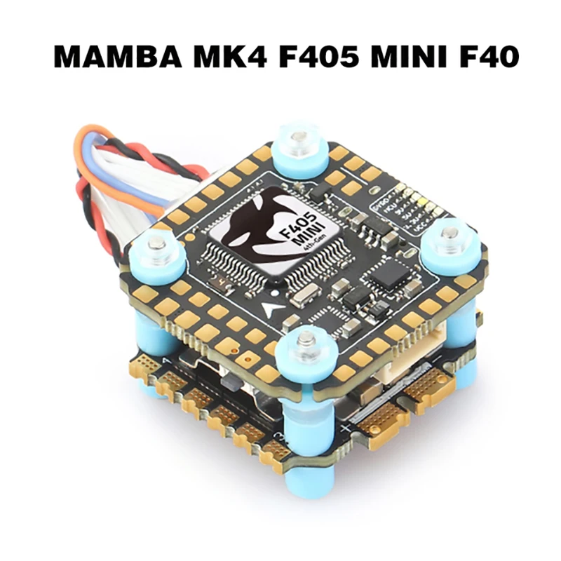 MAMBA MK4 F405 мини контроллер полета с BLHeli_S CH40 F30 F40 _ bls ESC Dshot300/600 Stack 3-6S для RC FPV гоночного дрона
MAMBA MK4 F405 мини контроллер полета с BLHeli_S CH40 F30 F40 _ bls ESC Dshot300/600 Stack 3-6S для RC FPV гоночного дрона