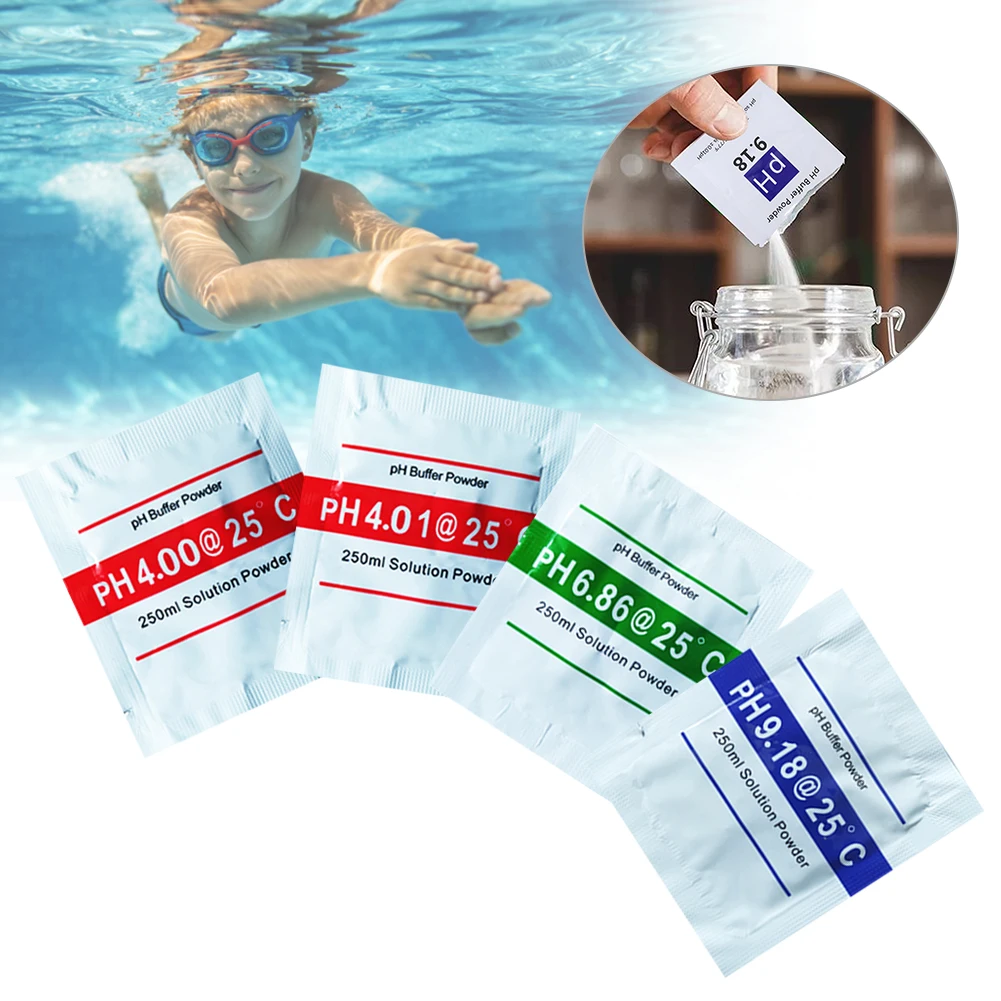 PH 4.00 4.01 6.86 9.18 Solution Calibration Buffer Powder Accuracy 0.01PH For PH Tester Meter Digital Measurement
PH 4.00 4.01 6.86 9.18 Solution Calibration Buffer Powder Accuracy 0.01PH For PH Tester Meter Digital Measurement