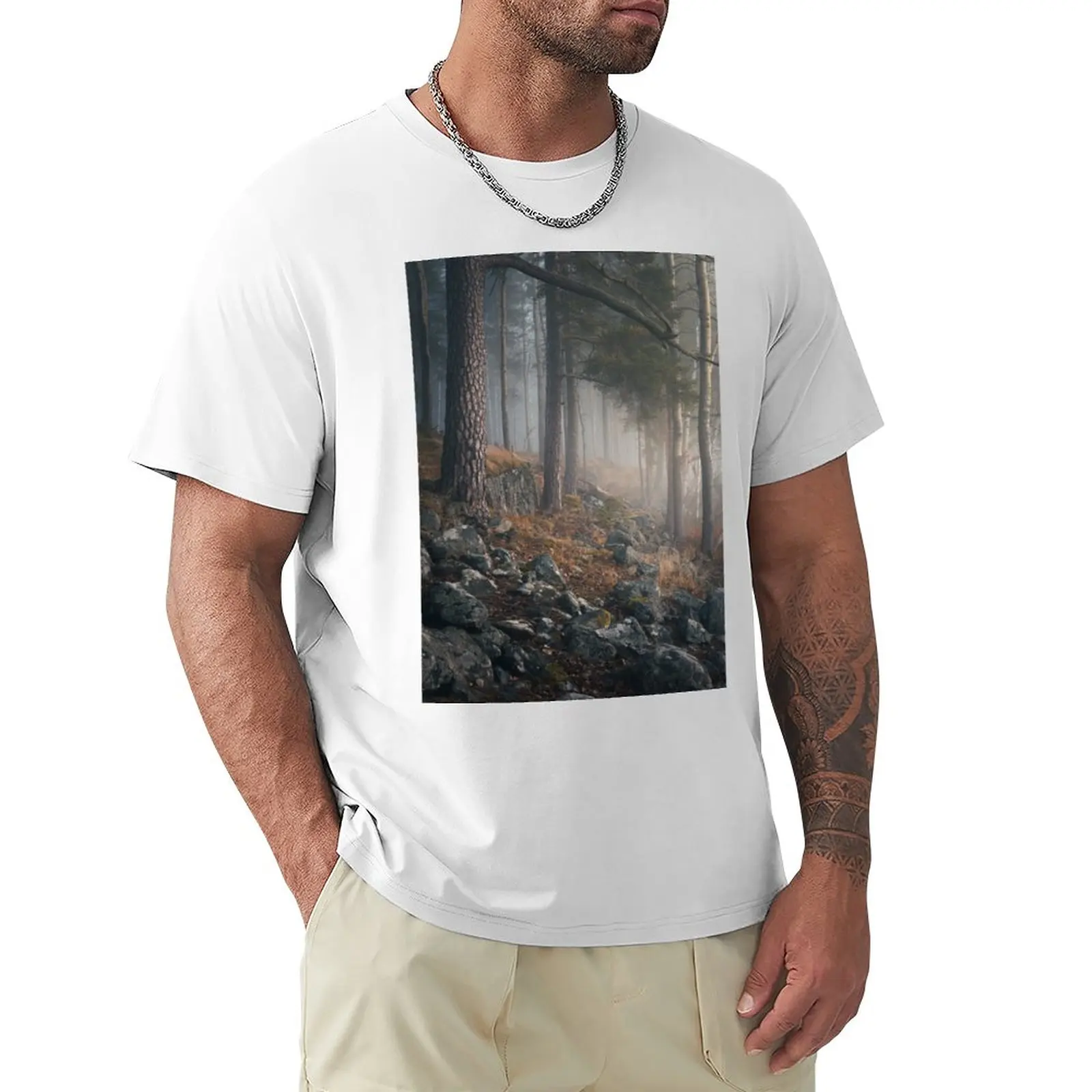 Foggy forest landscape T-Shirt tees new edition t shirt Short t-shirt Short sleeve tee men
Foggy forest landscape T-Shirt tees new edition t shirt Short t-shirt Short sleeve tee men