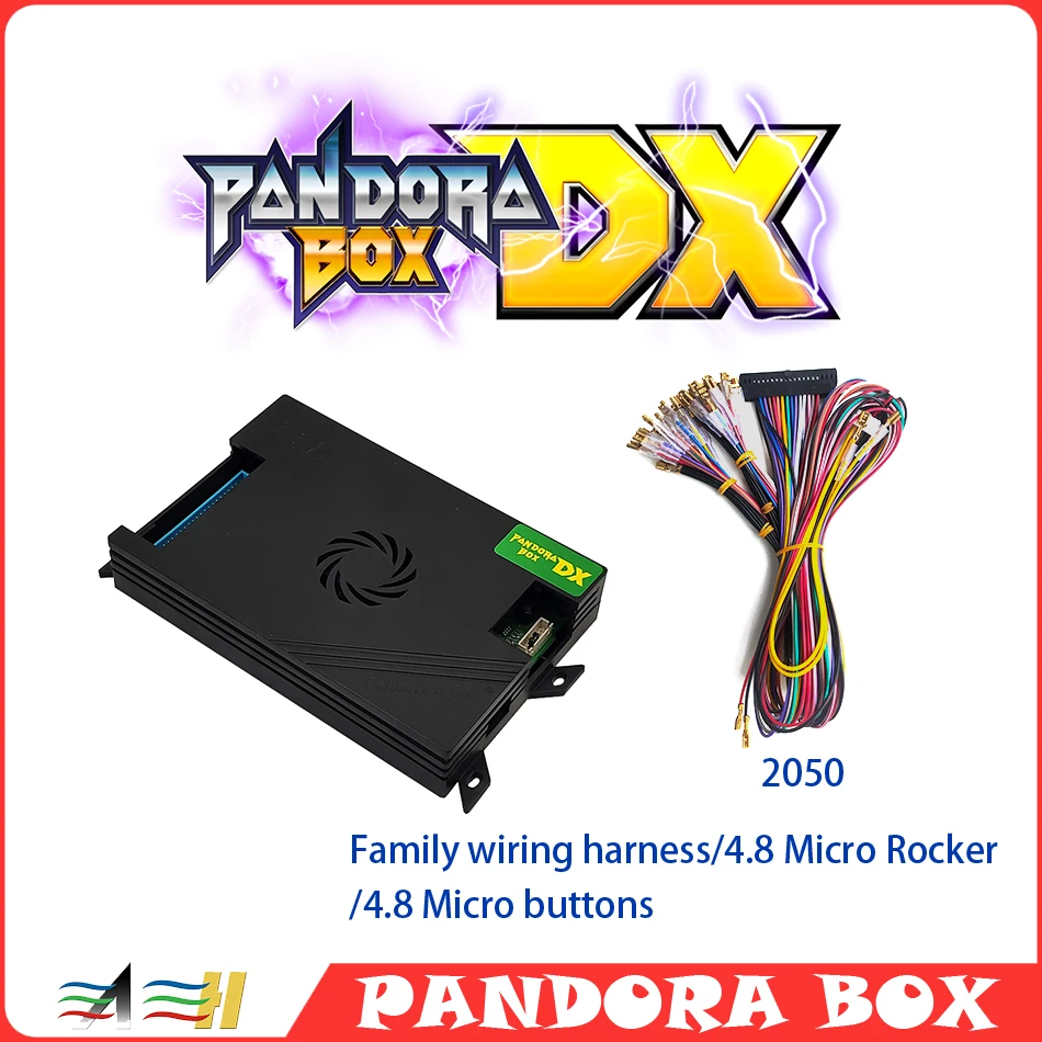 

A NEW Original Pandora Box DX Arcade Machine Family Game Console Cabinet Mainboard 3000 in 1 HDMI VGA Joystick Versionmultiplay