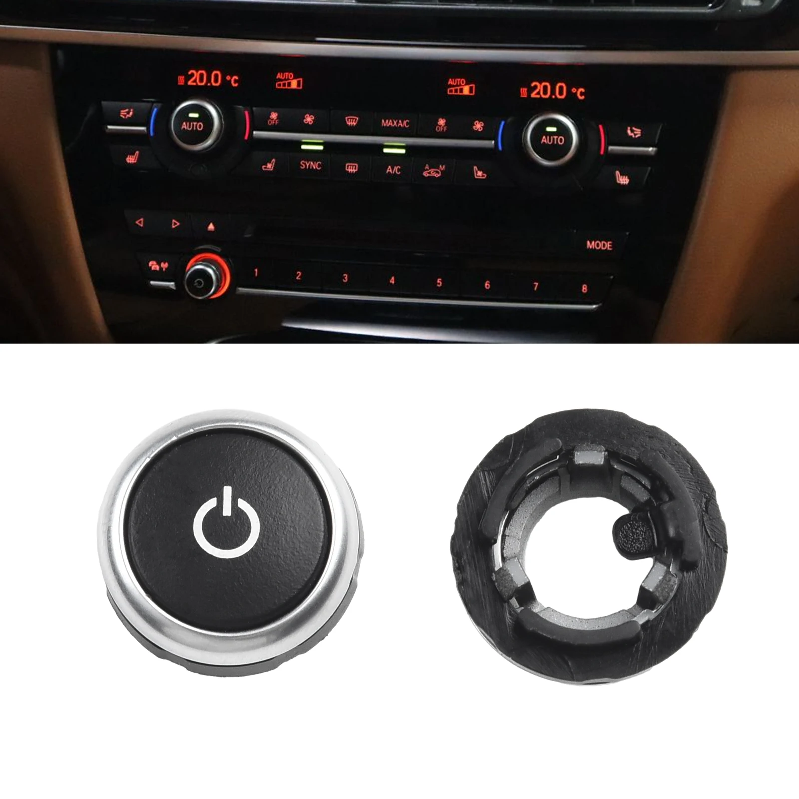 1pc Car FM/AM Volume Adjust Control Knob Auto Interior Accessories For BMW F07 F06 F12 F13 F01 F02 F15 F85 F16 F86
1pc Car FM/AM Volume Adjust Control Knob Auto Interior Accessories For BMW F07 F06 F12 F13 F01 F02 F15 F85 F16 F86
