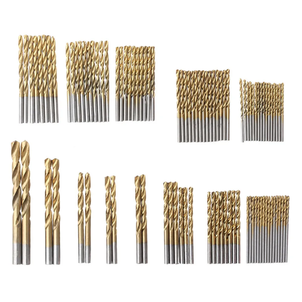99pcs Titanium Coated Drill Bits HSS Drill Bit Twists Drill For Low-speed Electric Drill Needle Vice For Hardwood Iron Drilling
99pcs Titanium Coated Drill Bits HSS Drill Bit Twists Drill For Low-speed Electric Drill Needle Vice For Hardwood Iron Drilling