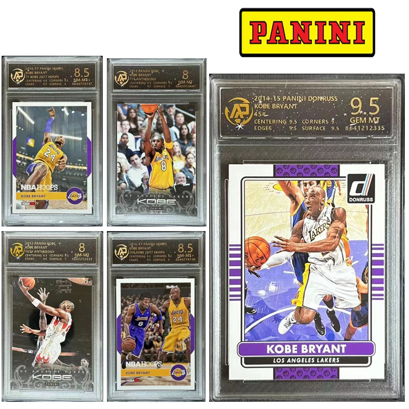 

Panini Cards Kobe Bryant Full Set NBA Rating Cards Boy's Christmas Birthday Gift Basketball Collectible Cards Slam Dunk Moment