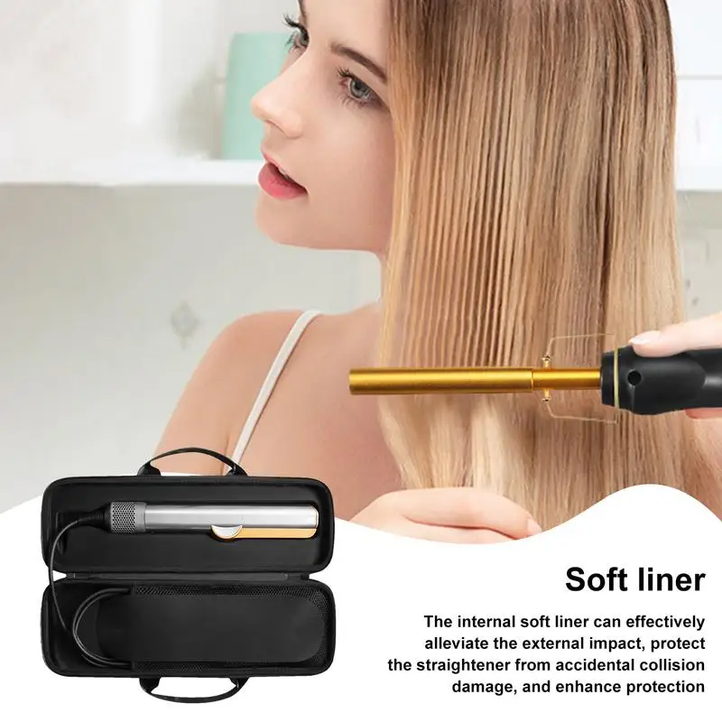 Travel Hair Straightener Storage Box Anti-drop Portable EVA Hair Tools Travel Bag Waterproof Heat Resistant Carrying Storage Bag
Travel Hair Straightener Storage Box Anti-drop Portable EVA Hair Tools Travel Bag Waterproof Heat Resistant Carrying Storage Bag