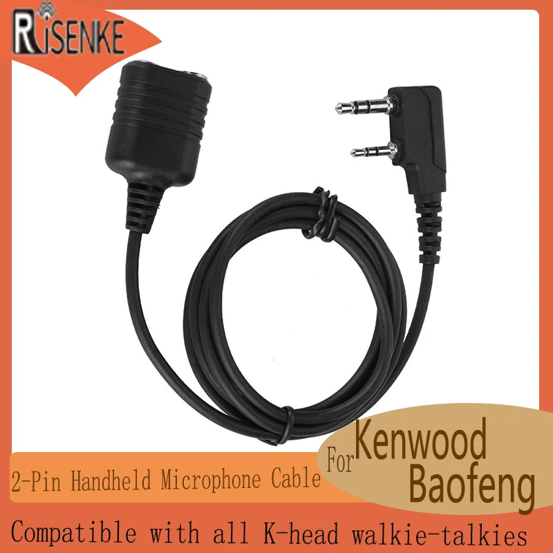 Аксессуары для раций типа RISENKE K, кабель для Kenwood Baofeng и всех раций K-Head, 2-контактные кабели для ручных микрофонов
Аксессуары для раций типа RISENKE K, кабель для Kenwood Baofeng и всех раций K-Head, 2-контактные кабели для ручных микрофонов