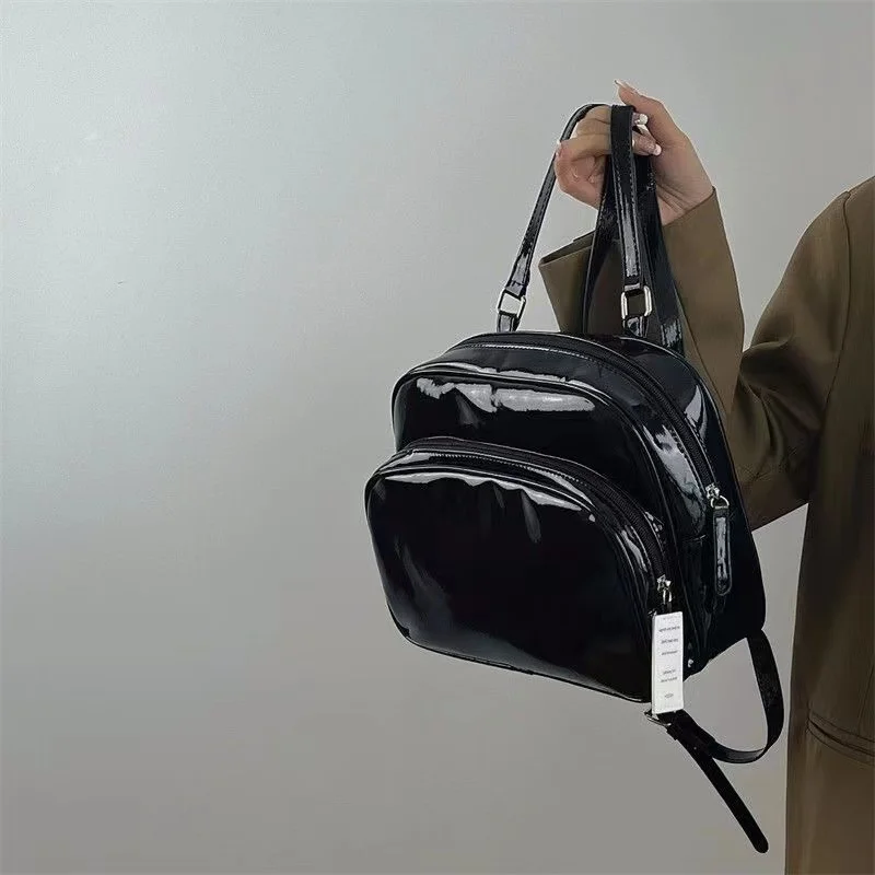 2023 Niche Black High Quality Mini Backpack Women Casual All Match Streetwear Cute Backpack Fashion Offcie Lady Designer Bag
2023 Niche Black High Quality Mini Backpack Women Casual All Match Streetwear Cute Backpack Fashion Offcie Lady Designer Bag