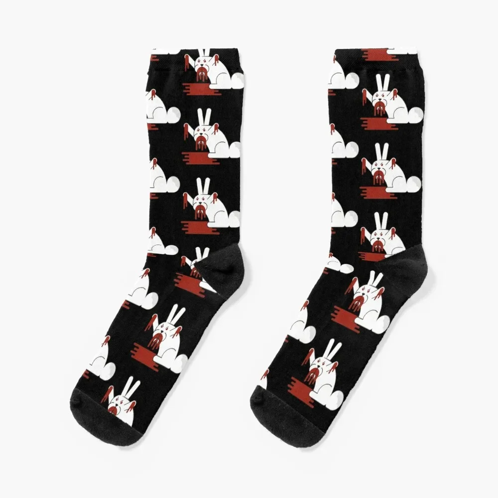 

Killer rabbit Socks football funny sock set Socks Ladies Men's