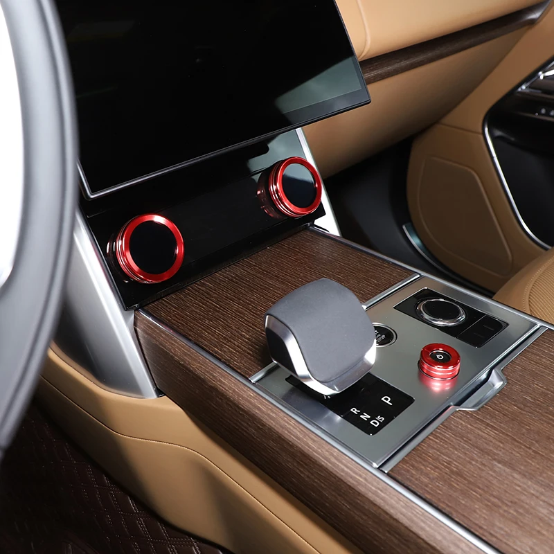 Aluminum Alloy Car Air Conditioning Knob Ring Cover Decorate Fit For Land Rover Range Rover Sport Vogue 2023 Interior Accessorie
Aluminum Alloy Car Air Conditioning Knob Ring Cover Decorate Fit For Land Rover Range Rover Sport Vogue 2023 Interior Accessorie