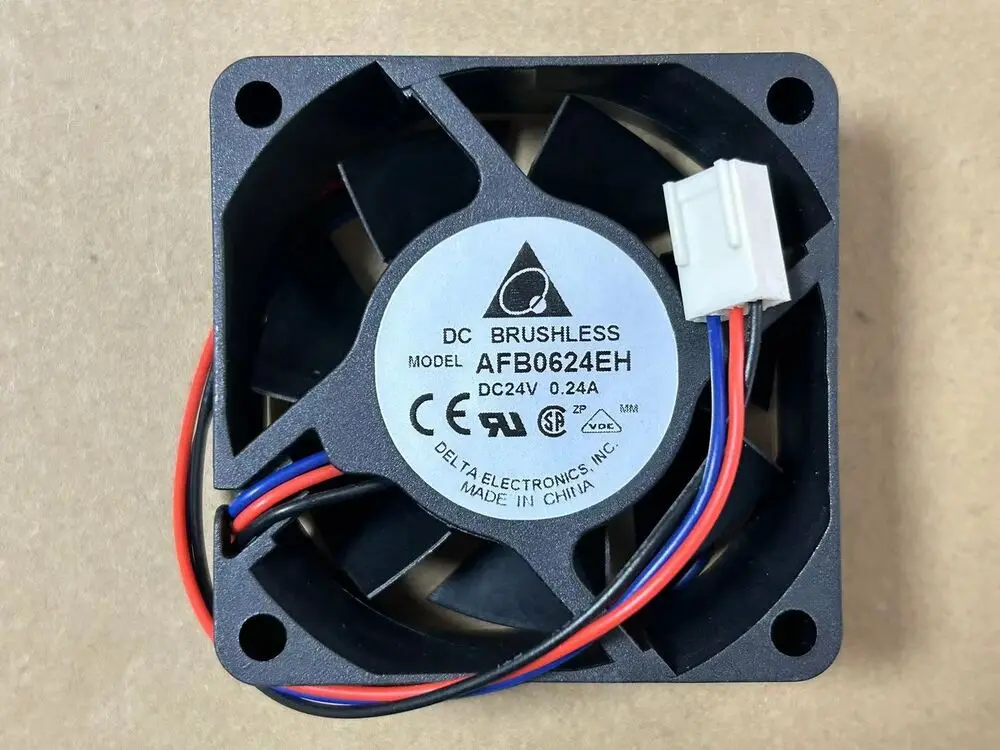 Высокоскоростной вентилятор Delta AFB0624EH 6 см 6025 дюйма 60x60x25 мм 24 В постоянного тока 0,24 А
Высокоскоростной вентилятор Delta AFB0624EH 6 см 6025 дюйма 60x60x25 мм 24 В постоянного тока 0,24 А
