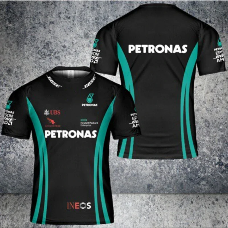 2024 F1 Fashion Street Style T-shirt 3D Printed Men's and Women's Summer Short Sleeve Outdoor Sports Loose Breathable Top
2024 F1 Fashion Street Style T-shirt 3D Printed Men's and Women's Summer Short Sleeve Outdoor Sports Loose Breathable Top