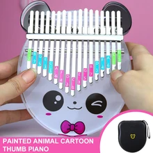 Kalimba Cartoon Animal Cute Thumb Piano for Kids 17 Keys Musical Instrument with Song Book Portable Storage Box Gift for Kids
Kalimba Cartoon Animal Cute Thumb Piano for Kids 17 Keys Musical Instrument with Song Book Portable Storage Box Gift for Kids