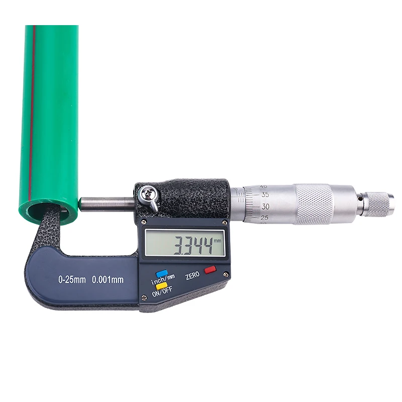 Special measuring head digital display micrometer tube wall thickness double pointed round nose blade blade small end 0-25mm
Special measuring head digital display micrometer tube wall thickness double pointed round nose blade blade small end 0-25mm