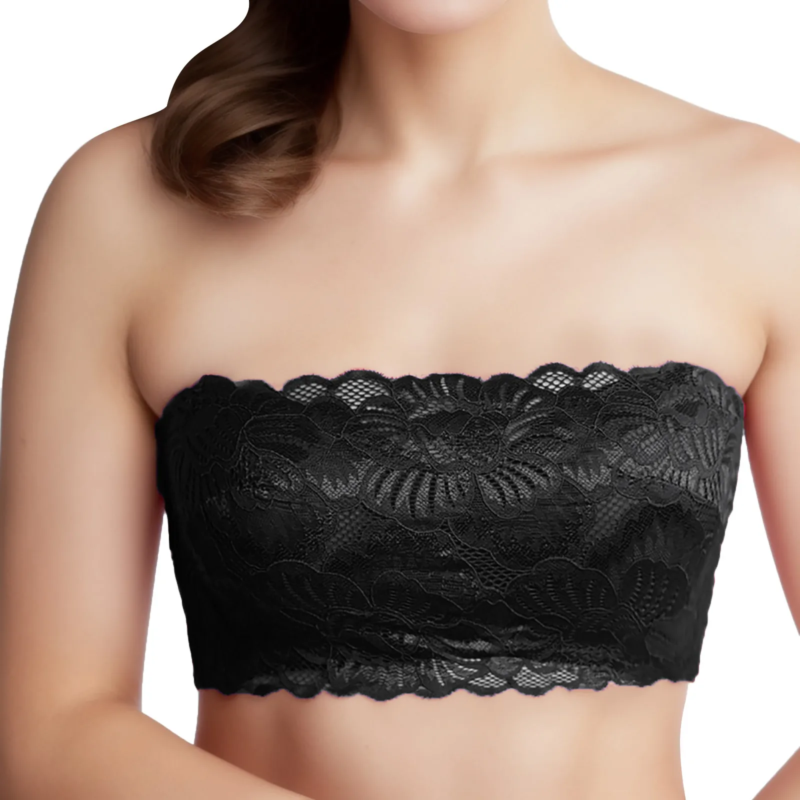 Womens Anti Slip Strapless Tube Top Bra Anti Fade Breast Sticker Thin Tube Top Wrapped Molded Cup Sports Bra Athletic Bras
Womens Anti Slip Strapless Tube Top Bra Anti Fade Breast Sticker Thin Tube Top Wrapped Molded Cup Sports Bra Athletic Bras