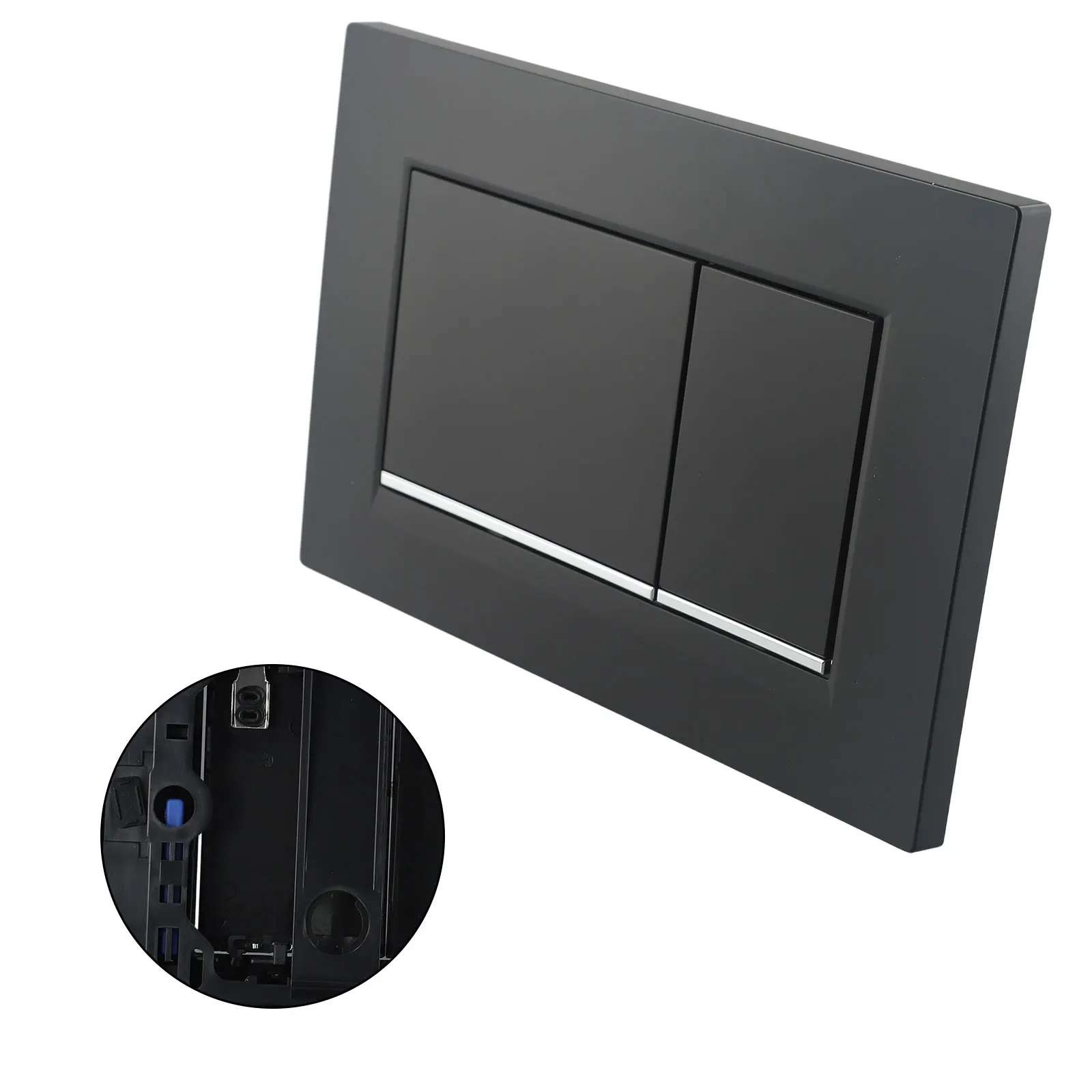 Toilet Dual Flush Plate For Sigma30 Chrome Dual Flush Plate For UP320 Cistern 115.883.KH.1 Plastic Plate Width 246mm Height 164m
Toilet Dual Flush Plate For Sigma30 Chrome Dual Flush Plate For UP320 Cistern 115.883.KH.1 Plastic Plate Width 246mm Height 164m