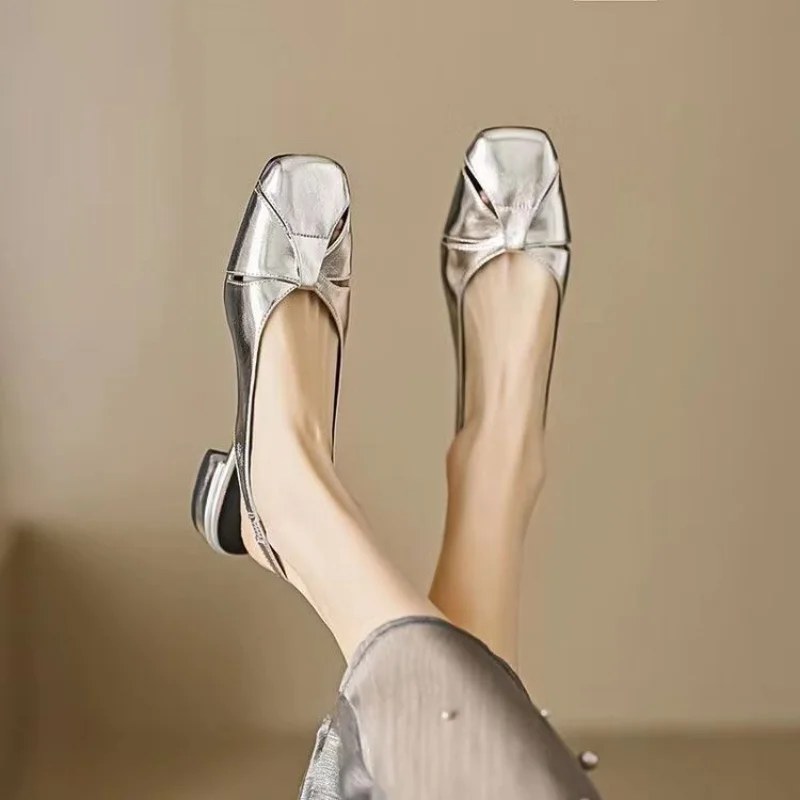 Women's Shoes 2023 Fashion Slingbacks Women's Flats Elegant Temperament Dress Women Flats Solid Bow Tie Shoes Female
Women's Shoes 2023 Fashion Slingbacks Women's Flats Elegant Temperament Dress Women Flats Solid Bow Tie Shoes Female