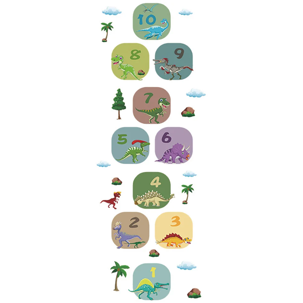Cartoon Wall Sticker Number Hopscotch Game Sticker Dinosaur Floor Sticker Decorative Floor Decal Self-Adhesive For Home Decor
Cartoon Wall Sticker Number Hopscotch Game Sticker Dinosaur Floor Sticker Decorative Floor Decal Self-Adhesive For Home Decor