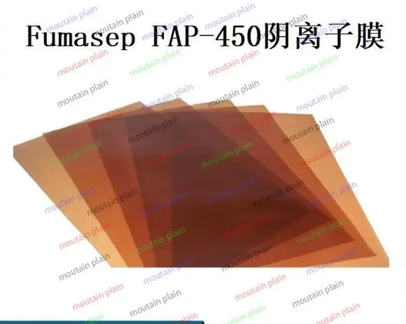 AEM-Fumasep FAP-450 Anion Exchange Membrane Resin FuMA Fuel Cell Electrolysis Hydrogen Generator
AEM-Fumasep FAP-450 Anion Exchange Membrane Resin FuMA Fuel Cell Electrolysis Hydrogen Generator