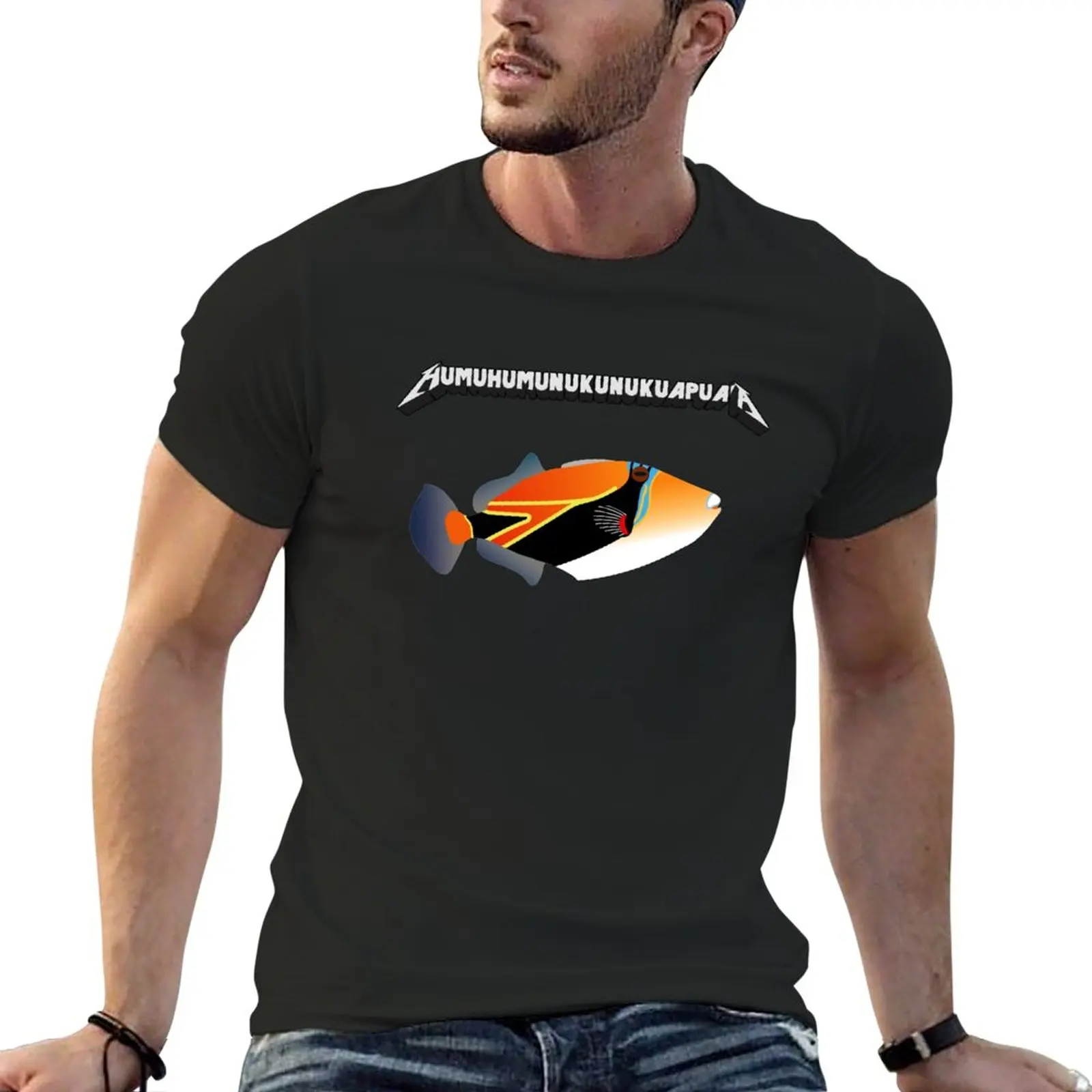 New HUMUHUMUNUKUNUKUAPUA'A METAL SHIRT! T-Shirt tops hippie clothes Blouse mens t shirts pack
New HUMUHUMUNUKUNUKUAPUA'A METAL SHIRT! T-Shirt tops hippie clothes Blouse mens t shirts pack