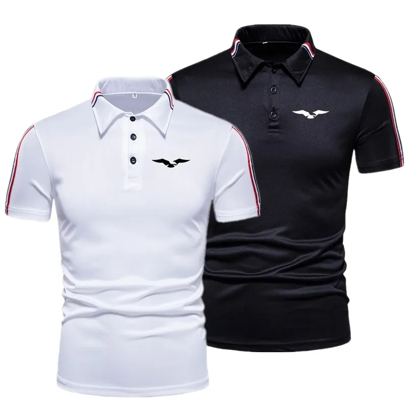 Summer Men's High Quality Polo Shirt Casual Sportswear Short Sleeve Lapel T-shirt Loose Fashion Clothing Golf Top
Summer Men's High Quality Polo Shirt Casual Sportswear Short Sleeve Lapel T-shirt Loose Fashion Clothing Golf Top