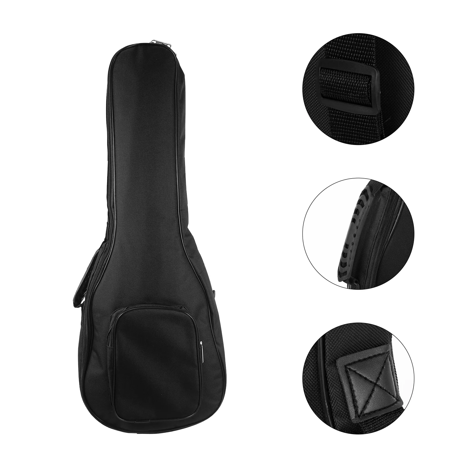 Guitar Backpack Small Bag Sponge Padded Ukulele Case Oxford Cloth Pouch with Pockets
Guitar Backpack Small Bag Sponge Padded Ukulele Case Oxford Cloth Pouch with Pockets